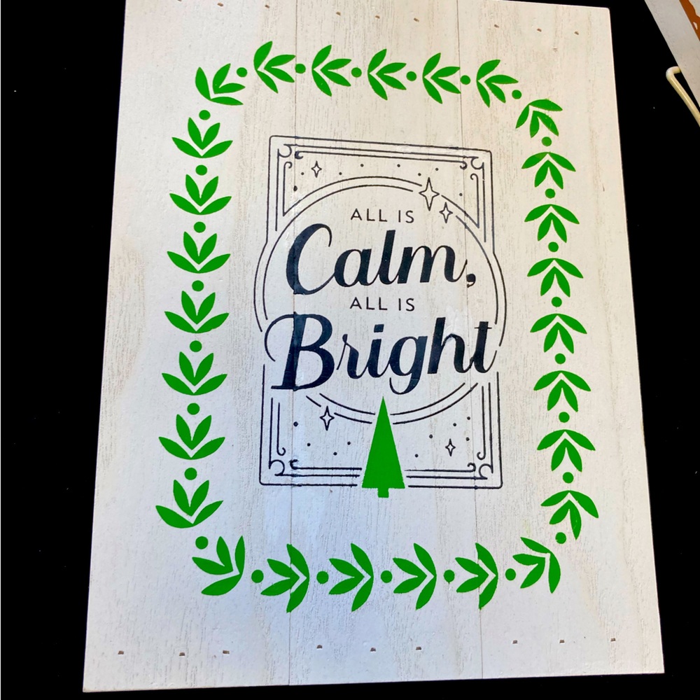 Calm and Bright Pallet decor